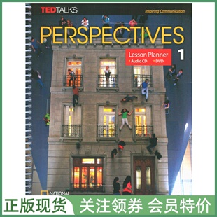 English NGL 美音版 Perspectives American and Lesson 一级教师用书带光盘 国家地理中学英语教材 Planner DVD with