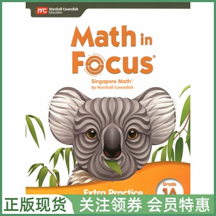 新加坡小学数学教材 Math in Focus Singapore Math Extra Practice and Homework 1A 一年级上册练习册 Marshall Cavendish