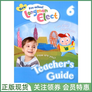 新版 Pre Elect Longman 培生朗文幼儿英语教材 Edition 六级教师用书 Guide school Teacher preschool npre 2nd New