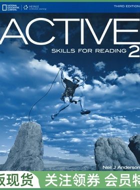 国家地理 积极英语阅读教程 Active Skills for Reading 2 Instructor's Guide 二级教师用书 专项技能教材 cengage Explorer NGL