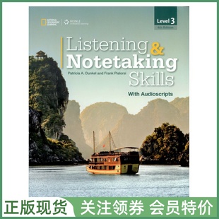 三级学生用书 ngl Notetaking Audioscripts Level with Skills 带录音原文 国家地理学习听力与速记技能训练教材 Listening
