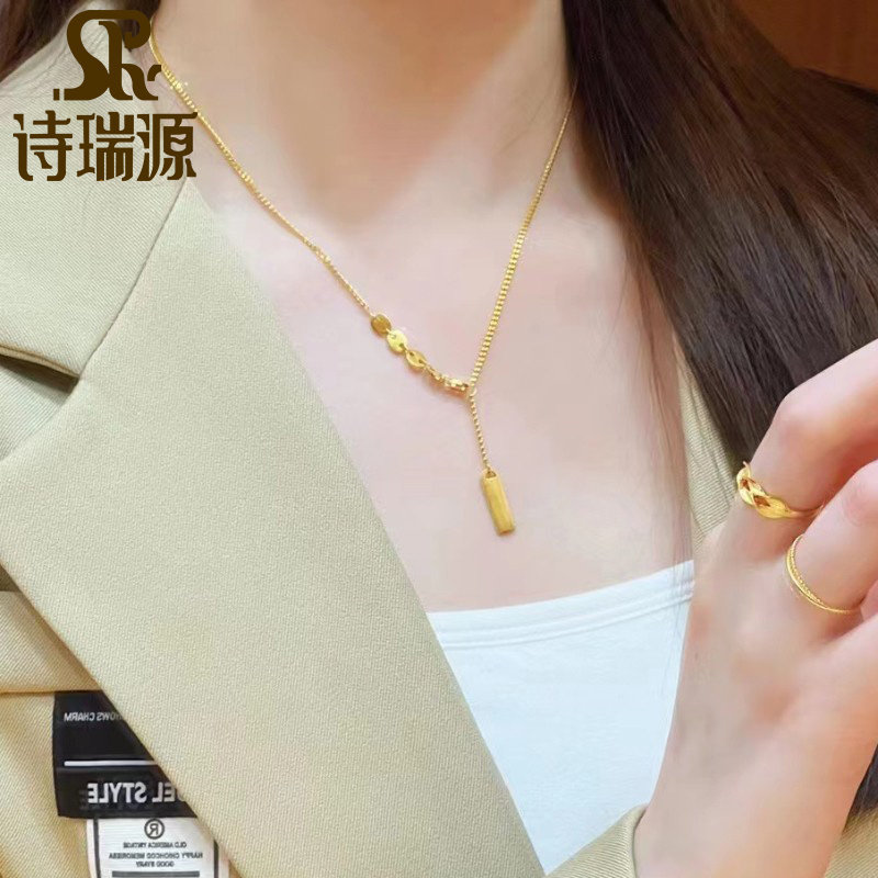 诗瑞源女项链5G新款套链图片