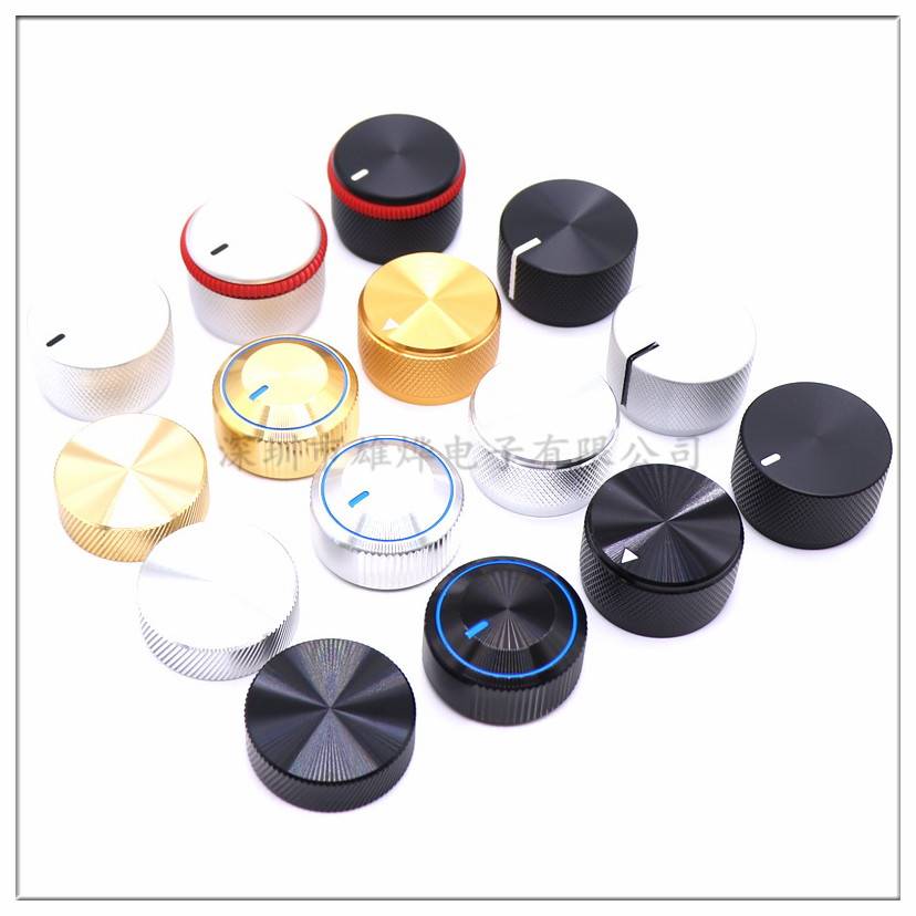 实心全铝合金属30MM旋钮帽功放旋转编码器音响音量开关调节旋钮