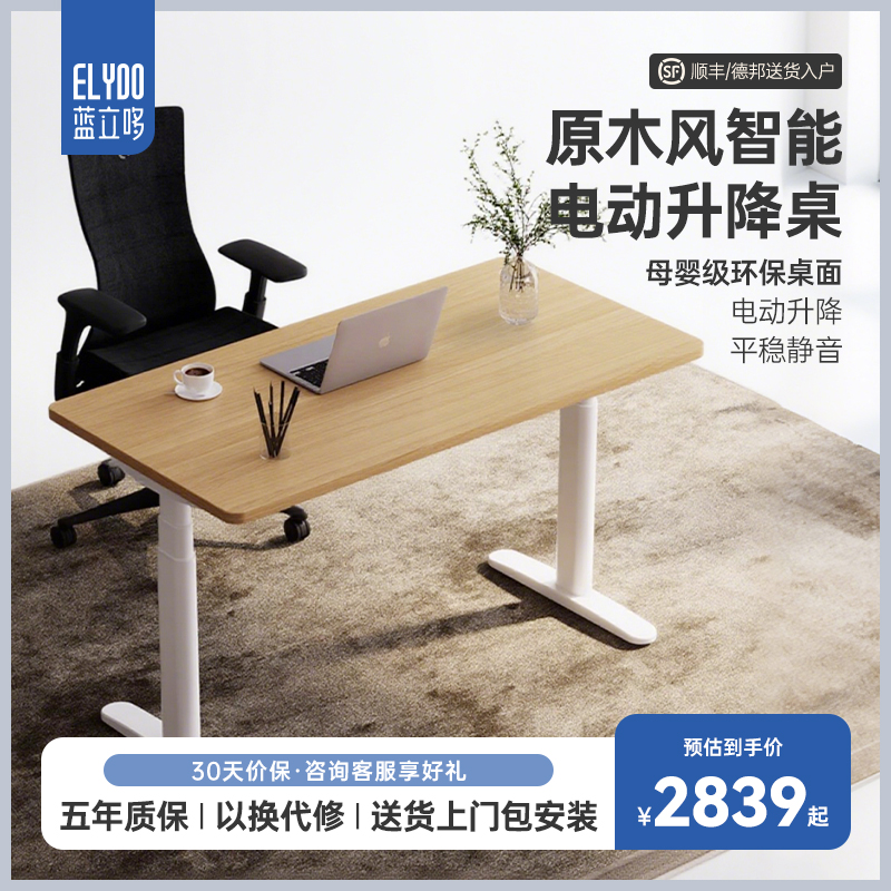 ELYDO/蓝立哆双电机电动升降桌