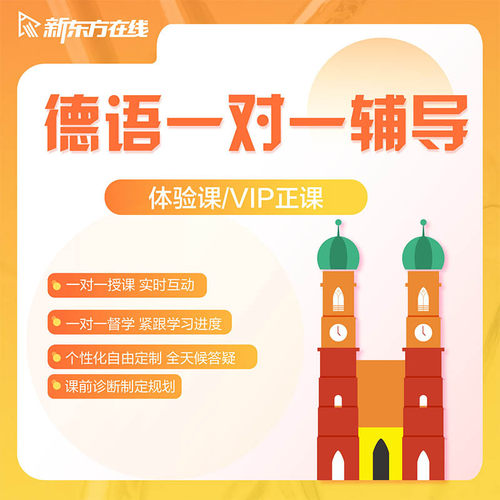 新东方在线德语一对一直播课程网课1对1辅导培训口语欧标入门考级