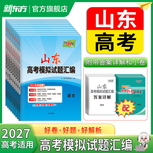 山东专版天利38套2027高考模拟卷