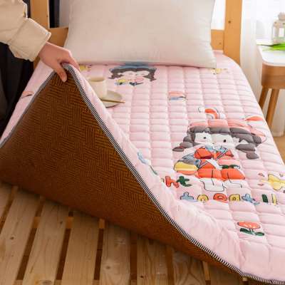 定制冬夏两用凉席床垫学生宿舍0.9米儿童80x190x70x170x60x180x90