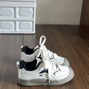 Trends！百搭板鞋女款2024新款冬季美式复古小众鞋子运动休闲鞋