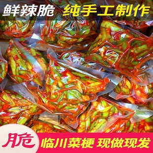 正宗临川菜梗江西抚州特产新鲜婆婆芥菜农家自制开胃泡菜下饭菜
