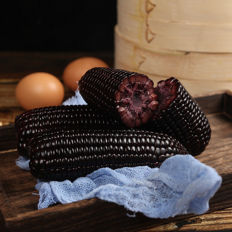 真空包装东北黑糯玉米