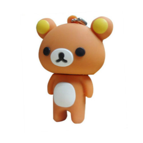 USB3.0高速U盘256G车载迷你钥匙扣手机优盘64g小熊u盘128g 视频