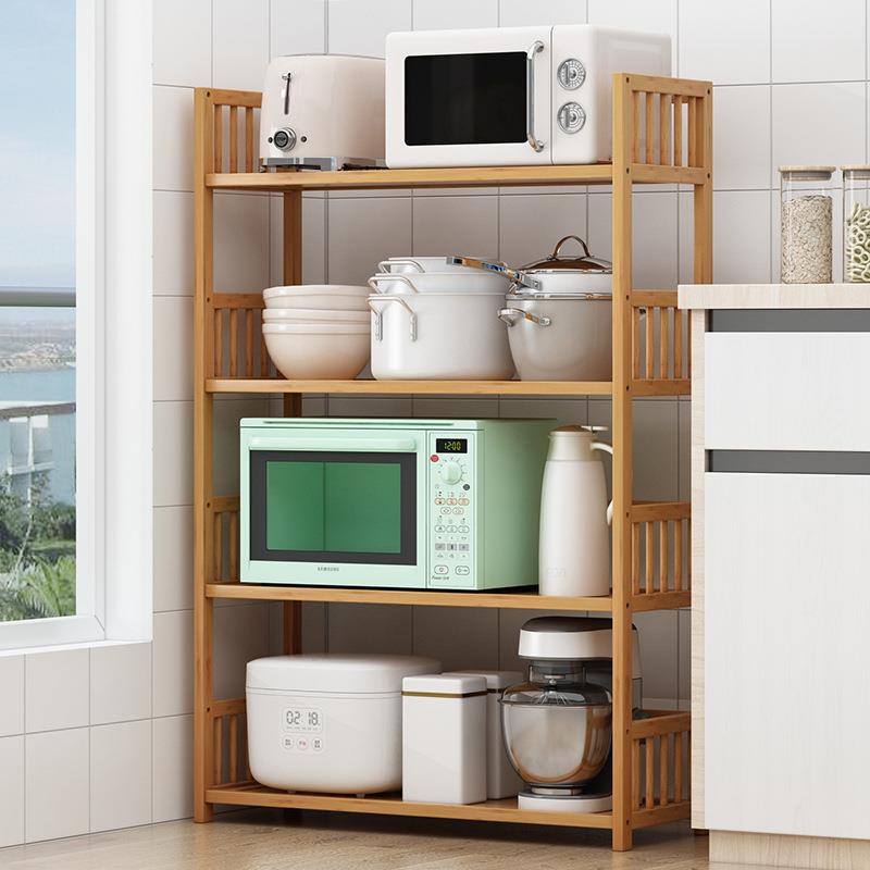 简易落地多层室内置物架客厅厨房浴室收纳整理架组装层架网红书架