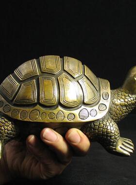 铜乌龟摆件铜龟祝shou贺shou家居装饰金属工艺品会销礼品