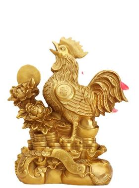 杨桐记十二生肖鸡 铜鸡摆件 吉星高照鸡