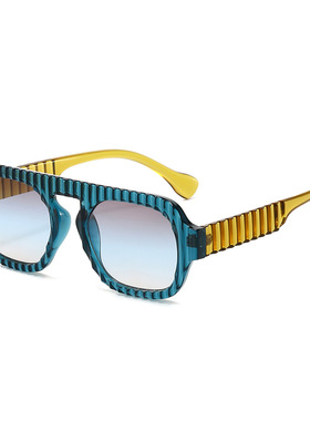 英国coopkoop新款欧美飞行员双pc太阳镜男防紫外线墨镜女时尚