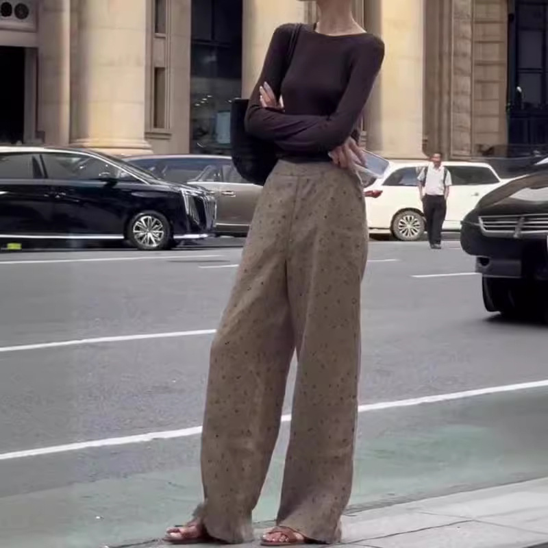 英国coopkoop夏季新款时尚薄款长袖防晒上衣高腰直筒裤女