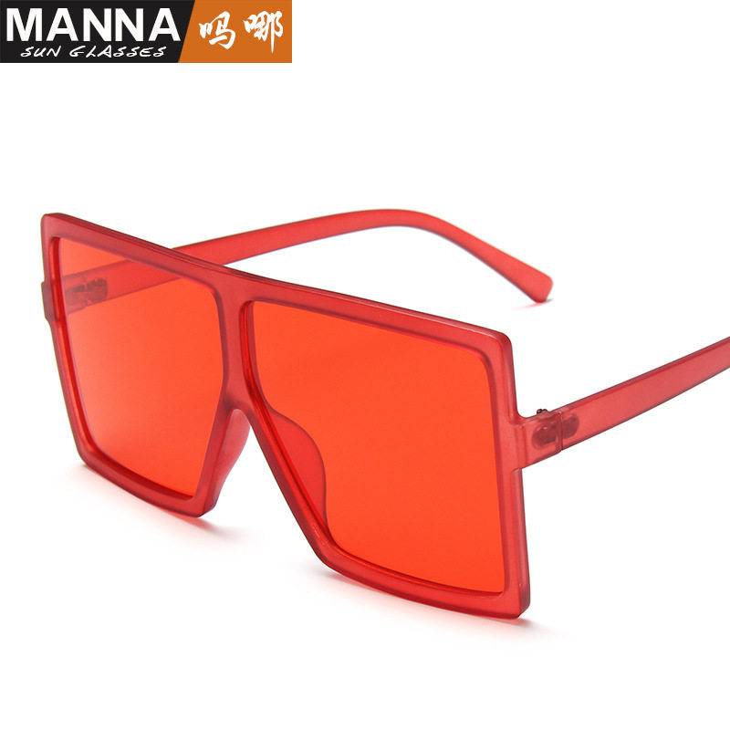 英国coopkoop欧美复古大框太阳眼镜时尚街拍潮流墨镜方框金属