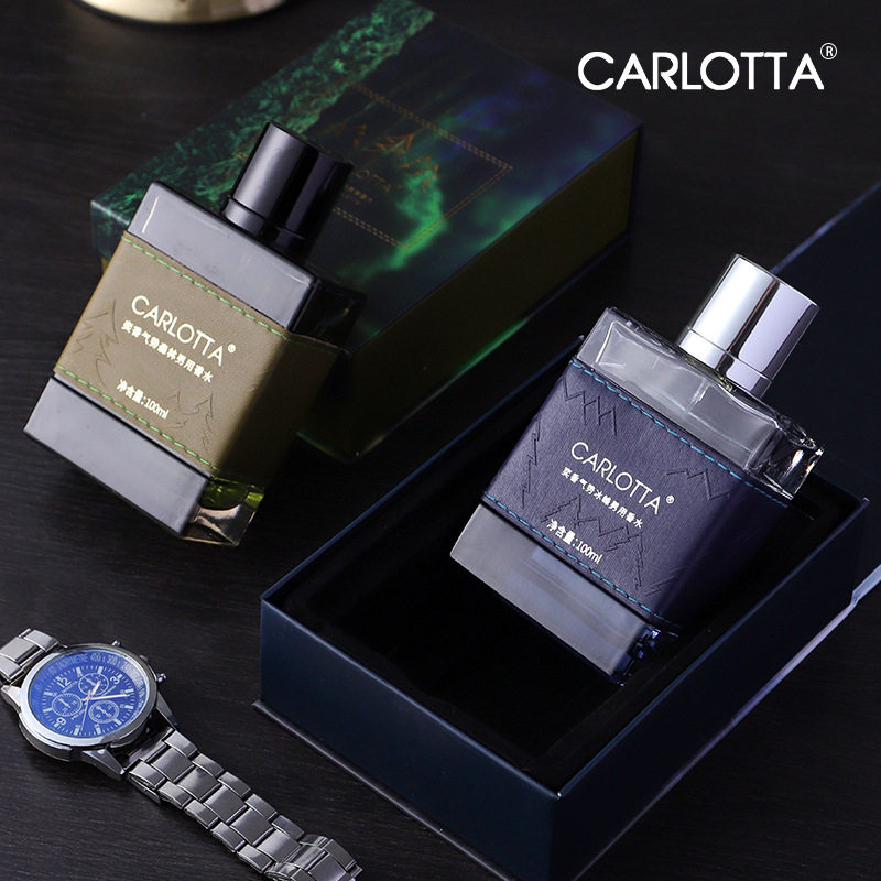 香水男气势森林冰峰香水魅力男士100ml 持久淡香高档礼盒