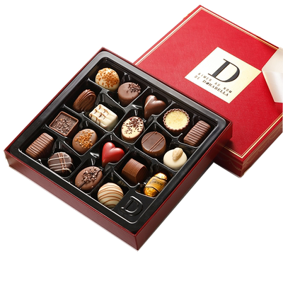 比利时进口巧克力送女朋友孩男生日零食礼盒装高档万圣节伴手礼物