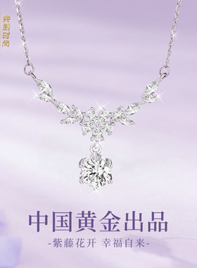 【一克拉·项链】生日礼物女生