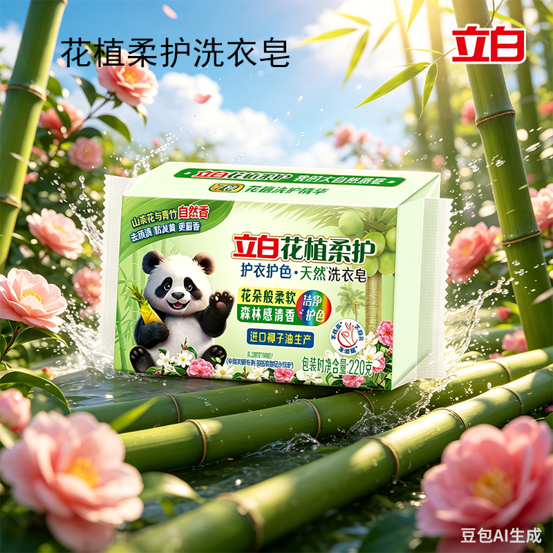 立白洗衣皂洁净去渍持久留香