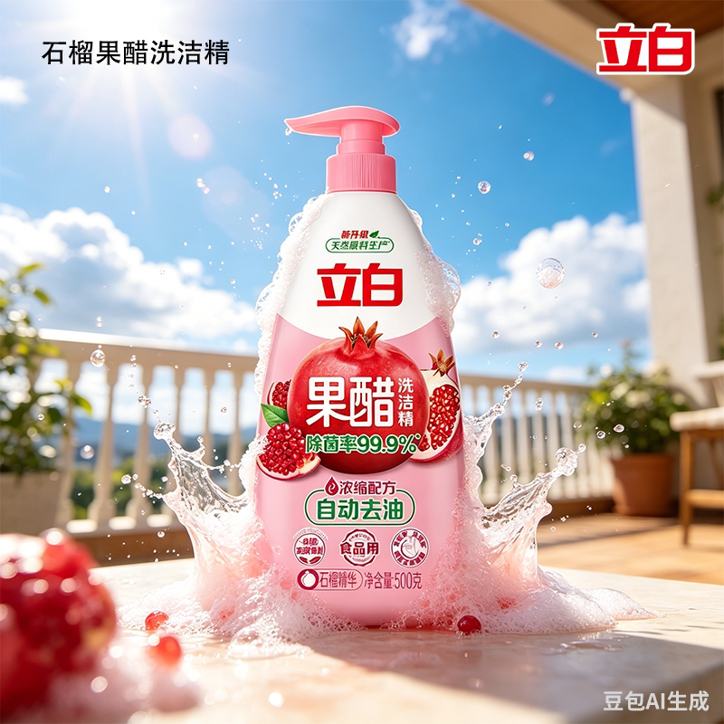 立白洗洁精食品用A类标准