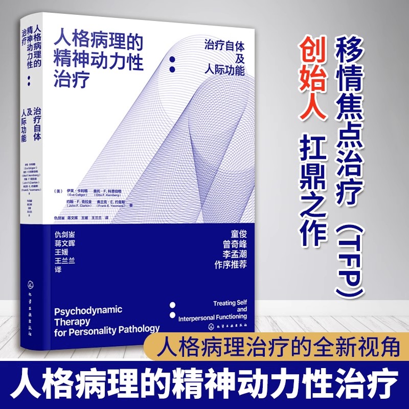 人格病理的精神动力性治疗 治疗自体及人际功能 伊芙·卡利格 移情焦点治疗当代理论临床实践心理精神动力人格障碍动力治疗图书籍