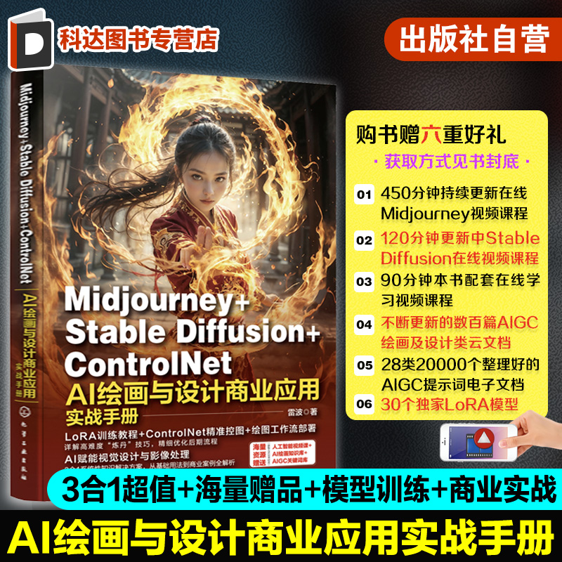 Midjourney+Stable Diffusion+ControlNet