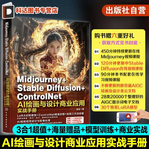 Midjourney+Stable Diffusion+ControlNet
