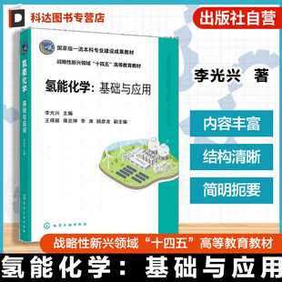 氢能源化学高等院校规划教学参考书 氢气基础化学性质制备原理工艺路线储运以及氢能源转化等领域开发与应用 氢能化学 基础与应用