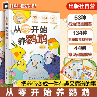 动物习性宠物食材图解 何可可 行为语言图鉴 常见问题解答 新手饲养说明鸟类科普百科书 赠记录手册 沟通训练技巧 从零开始养鹦鹉