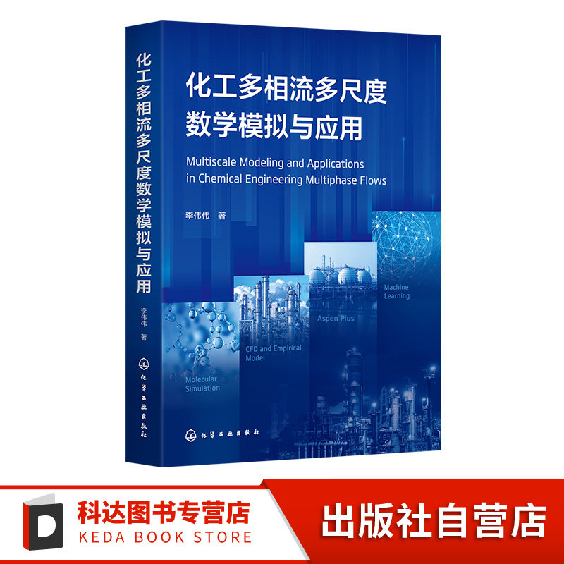化工多相流多尺度数学模拟与应用 含碳资源高效转化过程 含能材料制备过程模拟 化工单元操作过程 过程工业污染物脱除过程参考书籍