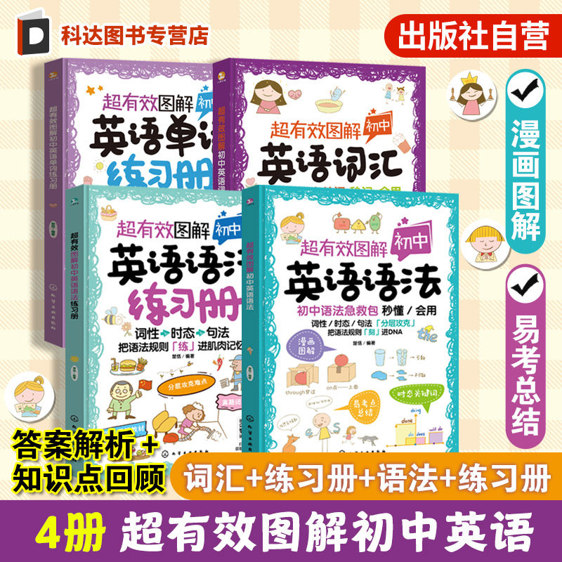 初中英语词性时态句法训练书籍
