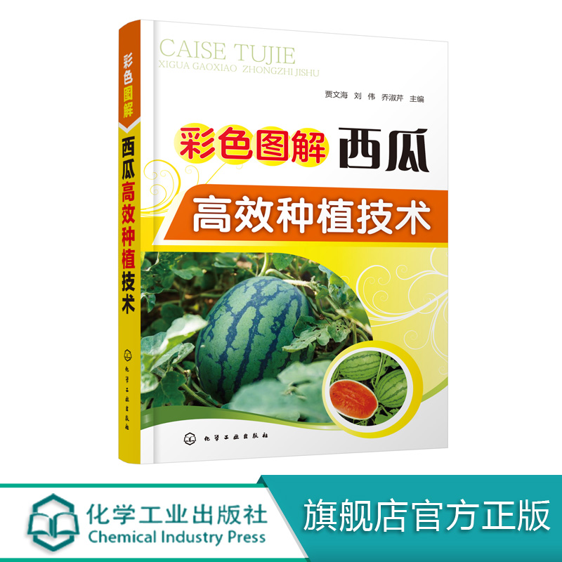 彩色图解西瓜高效种植技术 大棚西瓜种植书籍 棚室西瓜高效栽培 西瓜栽培模式育苗技术露地栽培覆盖栽培间作套种 病虫草害防治技术
