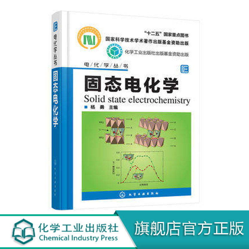 能源电化学丛书 固态电化学 杨勇 固态电化学原理方法 固态电化学基础知识 电源体系应用 材料结构分析 电子离子输运 材料模拟计算