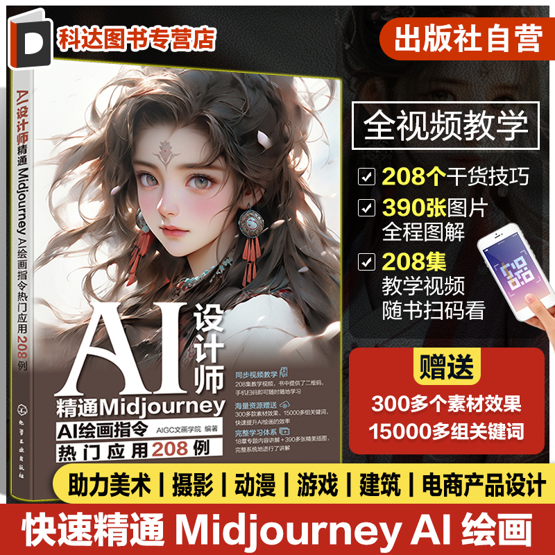 AI设计师指导书籍精通Midjourney
