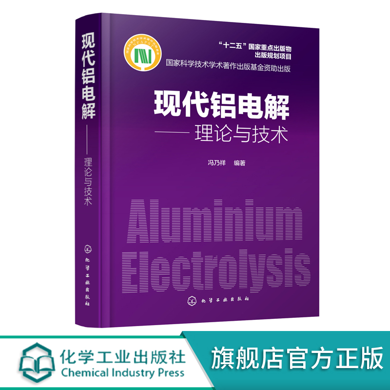现代铝电解 理论与技术 电解质结构与物理化学性质 电极过程与阳极效应 槽电压电流效率 电解槽焙烧启动控制 冶金专业书籍