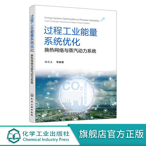 过程工业能量系统优化 换热网络与蒸汽动力系统 夹点技术基础知识 Aspen Energy Analyzer入门 高等院校相关专业学生应用技术书籍
