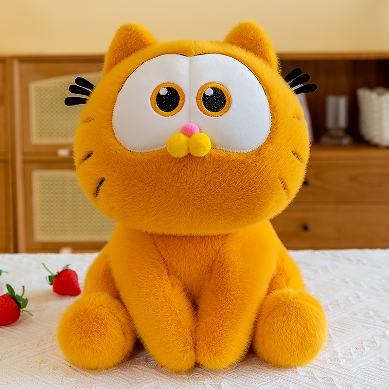 大电影款加菲猫公仔毛绒玩具猫咪玩偶大号布娃娃睡觉抱枕生日礼物