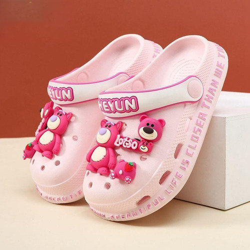 洞鞋儿童拖女凉孩防滑夏20