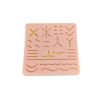 外科缝合练习模型皮肤切开硅胶