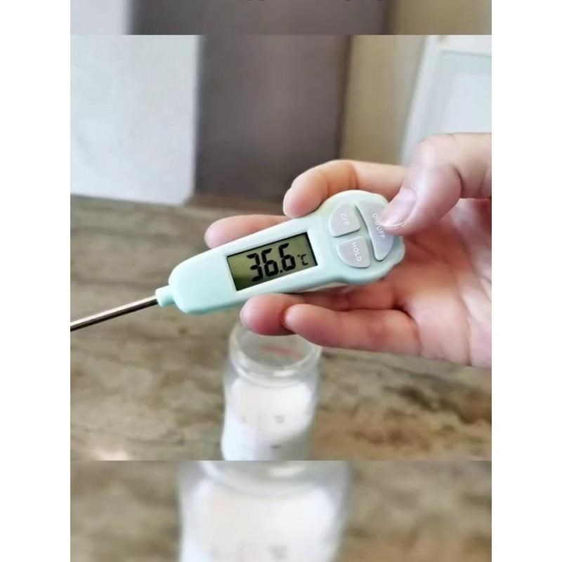 婴儿冲奶水温计温度计测水温食品温度H计水温计婴儿冲奶测量计婴