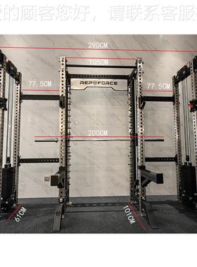 多功鸟89305能综合训卧练深蹲商用架推史密斯机飞龙门架健身房