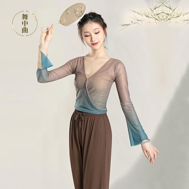 新款古典舞蹈服装女上衣
