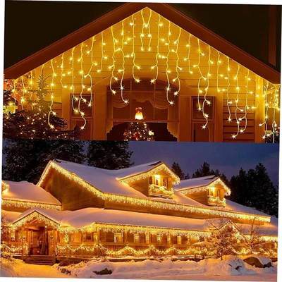 5M Christmas lights waterfall Outdoor LED Curtain String Lig