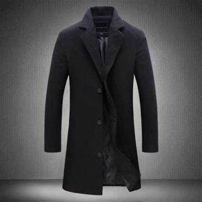 long Jacket Trench Coat Clothes Jackets Men Winter coats 24