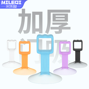 门把手上的门吸免打孔新款门挡器门后软硅胶垫阻挡门顶吸门器墙吸