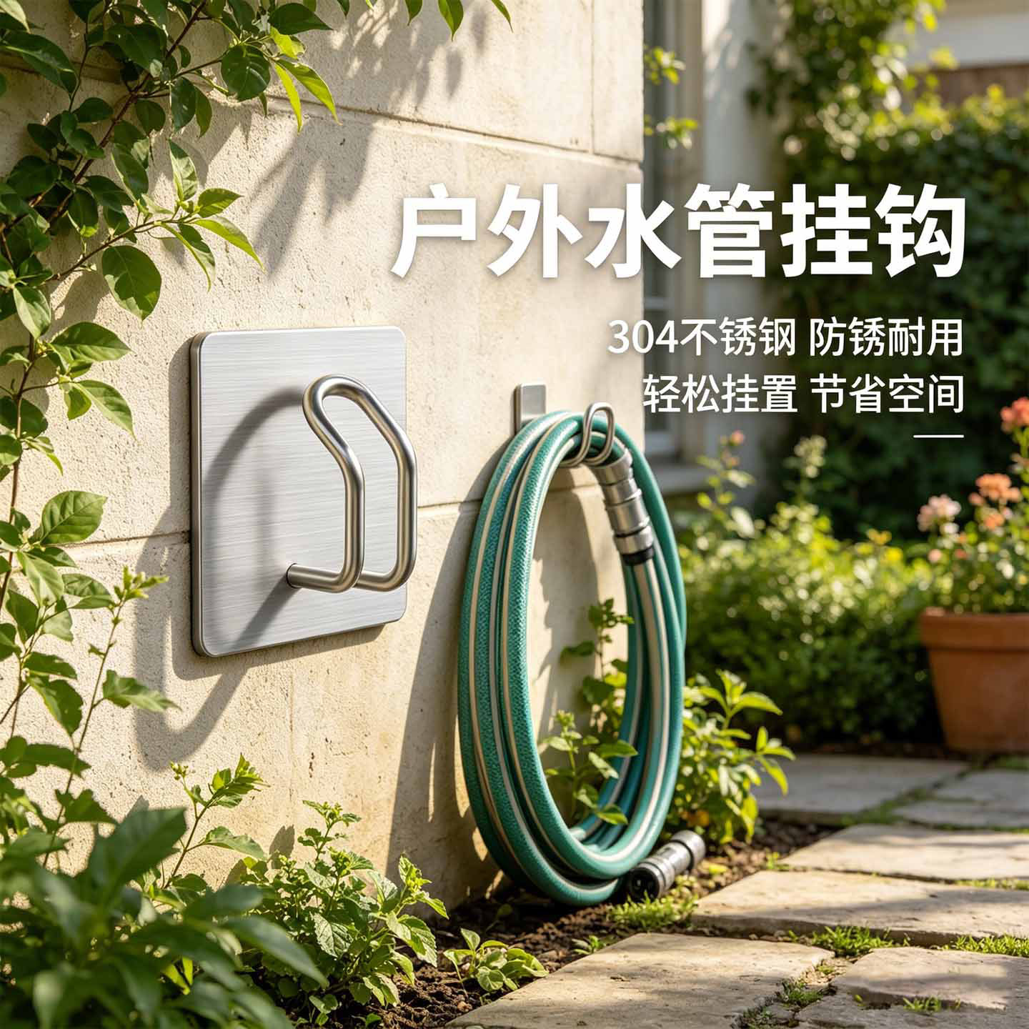 米乐奇水管挂钩花园软管挂墙支架图片