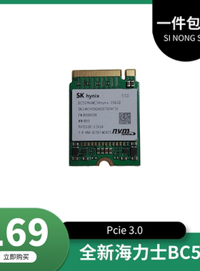 海力士BC501固态SSD 2230/2242/2280 PCIe3.0 适用于台式机笔记本