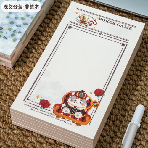 拾趣集分装扑克小猫女皇A6p内页